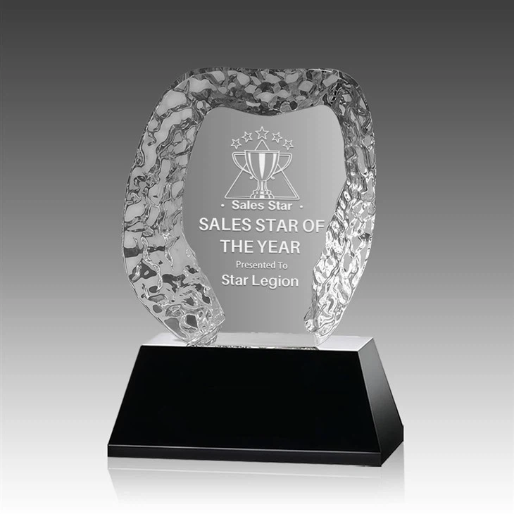 Crystal Molten Halo Frame Iceberg Awards suppliers