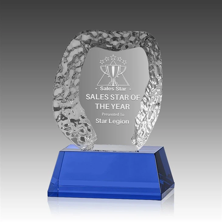 Crystal Molten Halo Frame Iceberg Awards factory